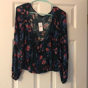 American Eagle tie top